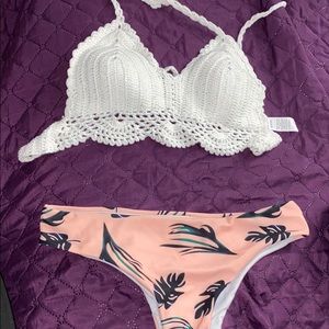 Romwe 2 piece bathing suit